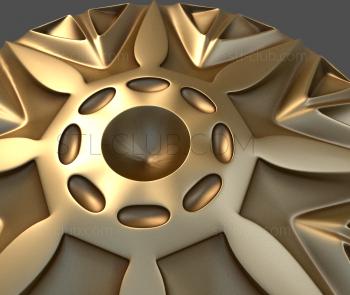 3D модель Готический цветок (STL)